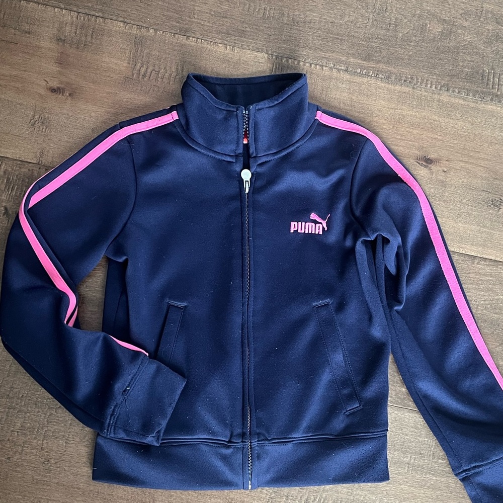 Puma Kids Zip-up Sweatshirt